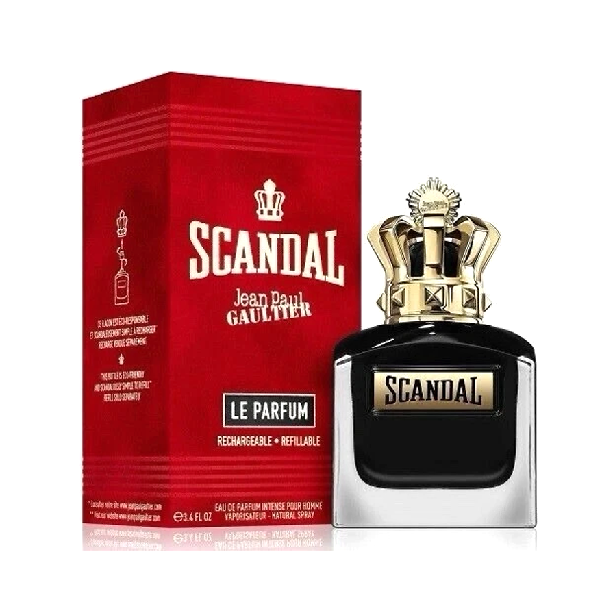 Jean Paul Gaultier Scandal Le Parfum Pour Homme Mens EDP Intense Spray 3.4oz/100ml