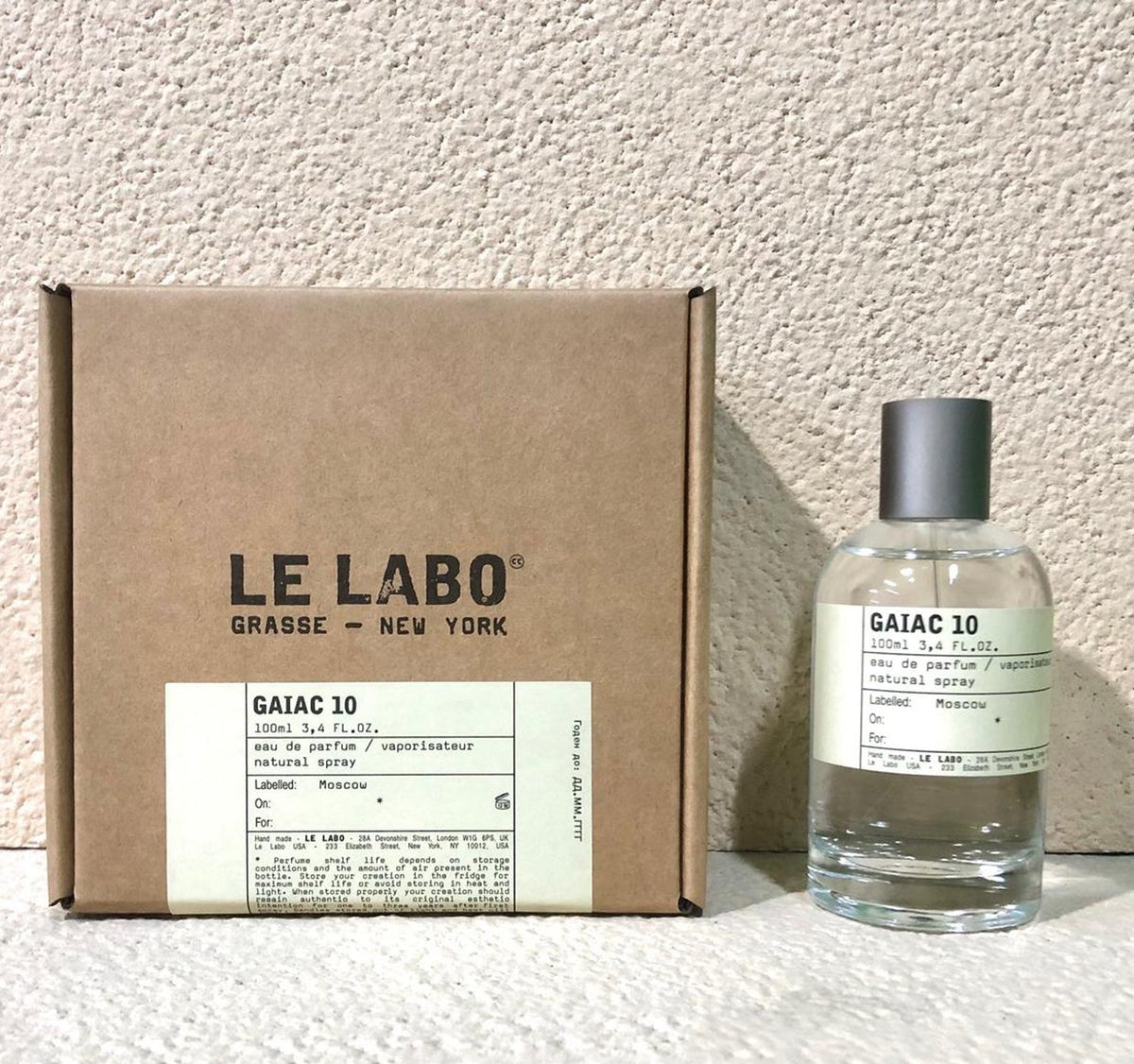 Le Labo Gaiac 10 Unisex EDP Spray 3.4oz/100ml