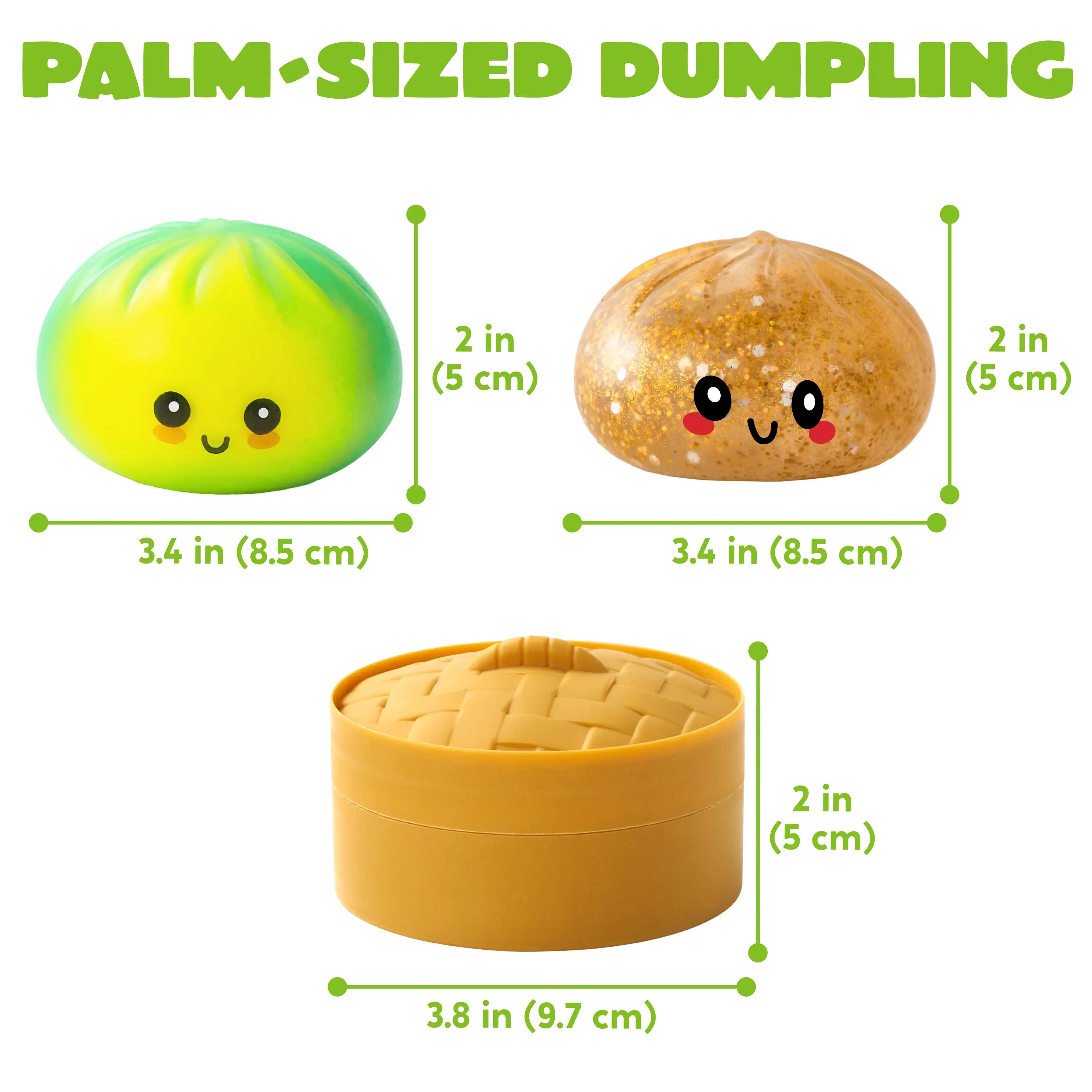 Dumpling Mystery Box Sensory Squeeze Toy – Random Style Surprise, Quick Rebound Soft Stress Ball, Colorful Fidget Toy for Kids & Adults, Decompression Gift