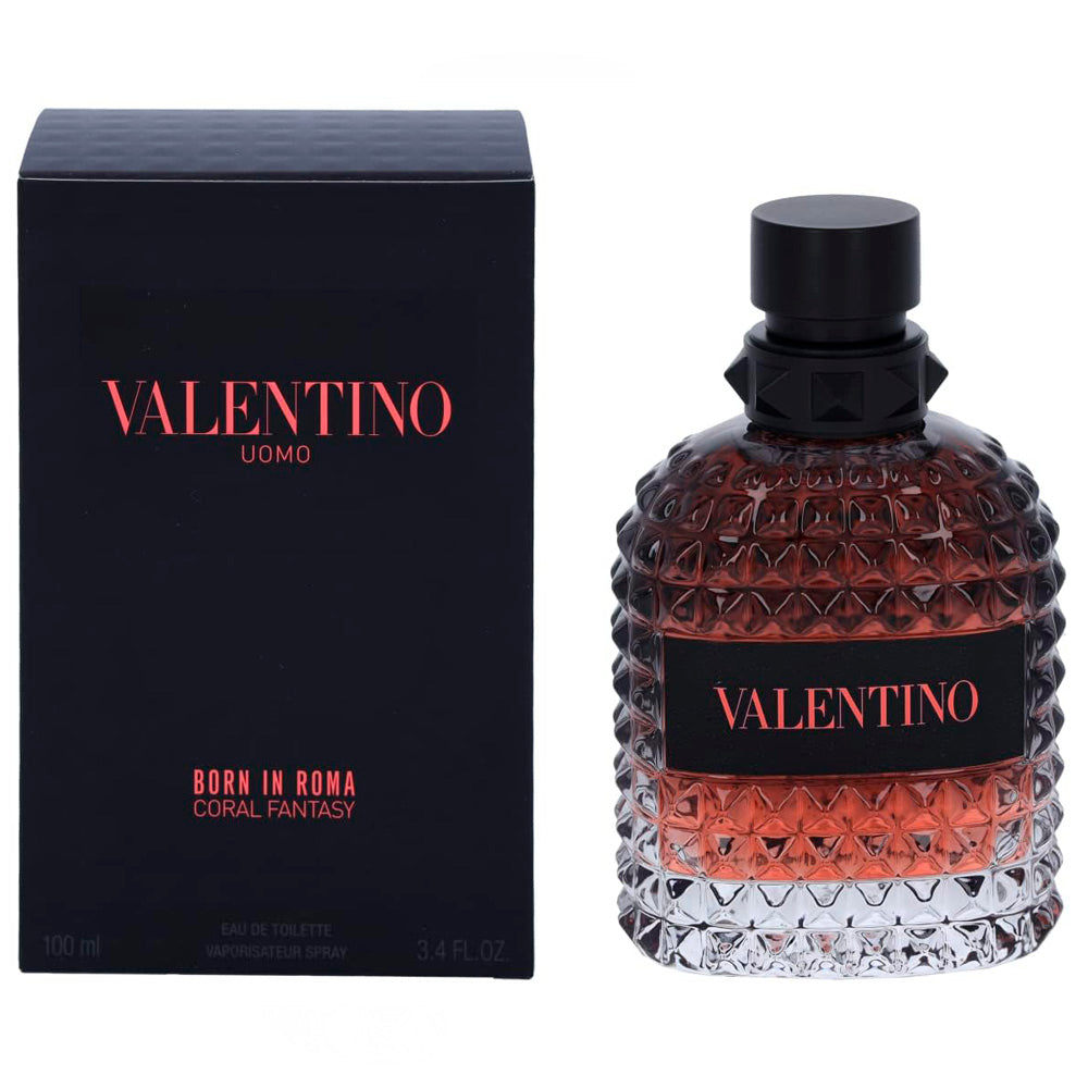 Valentino Uomo Born In Roma Coral Fantasy Mens EDT Spray 3.4oz/100ml
