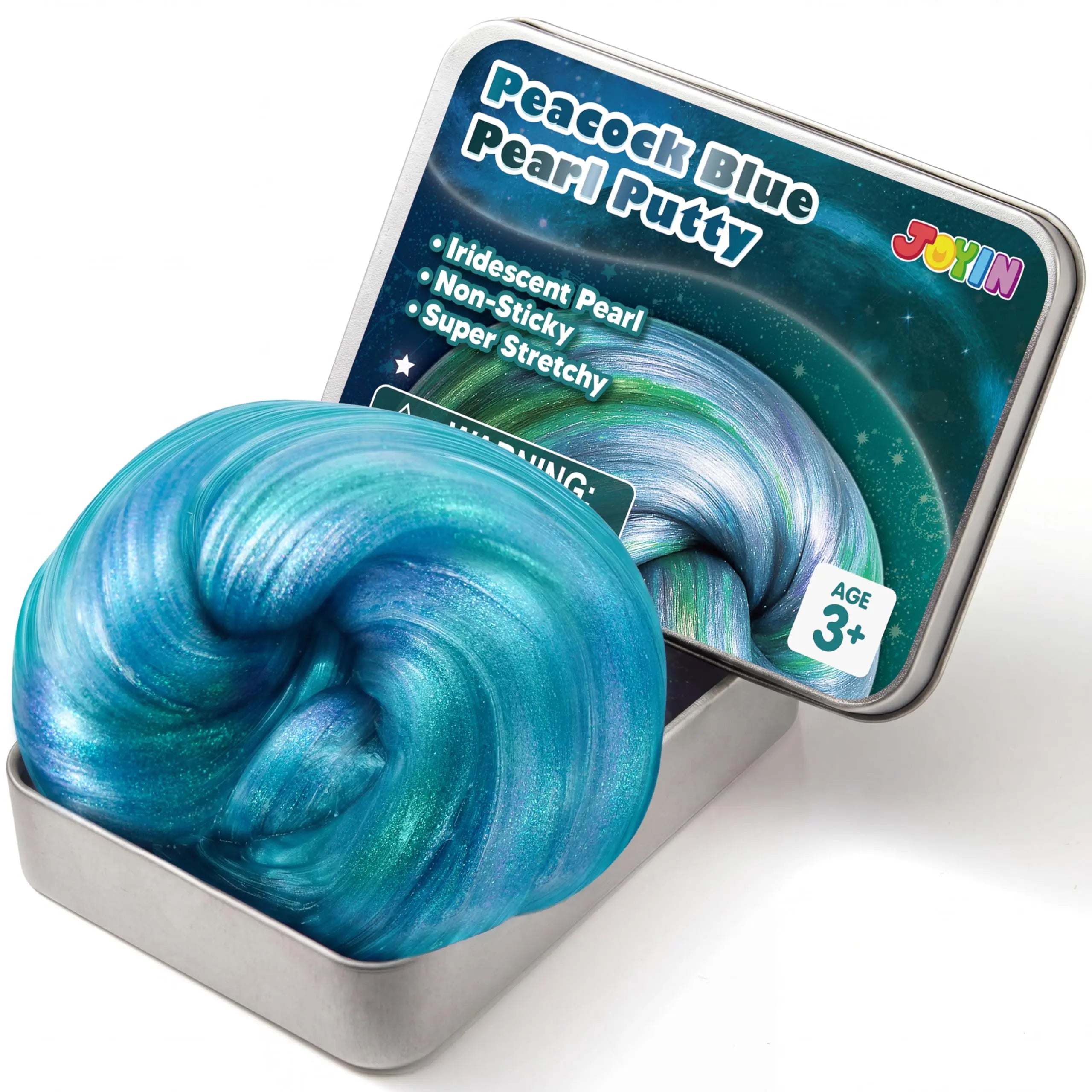 Galaxy Color-Changing Putty – 4.2oz Sensory Therapy Putty, Stretchy Fidget Toy for Kids & Adults, Stress & Anxiety Relief, Squishy Desk Toy, Party Gift