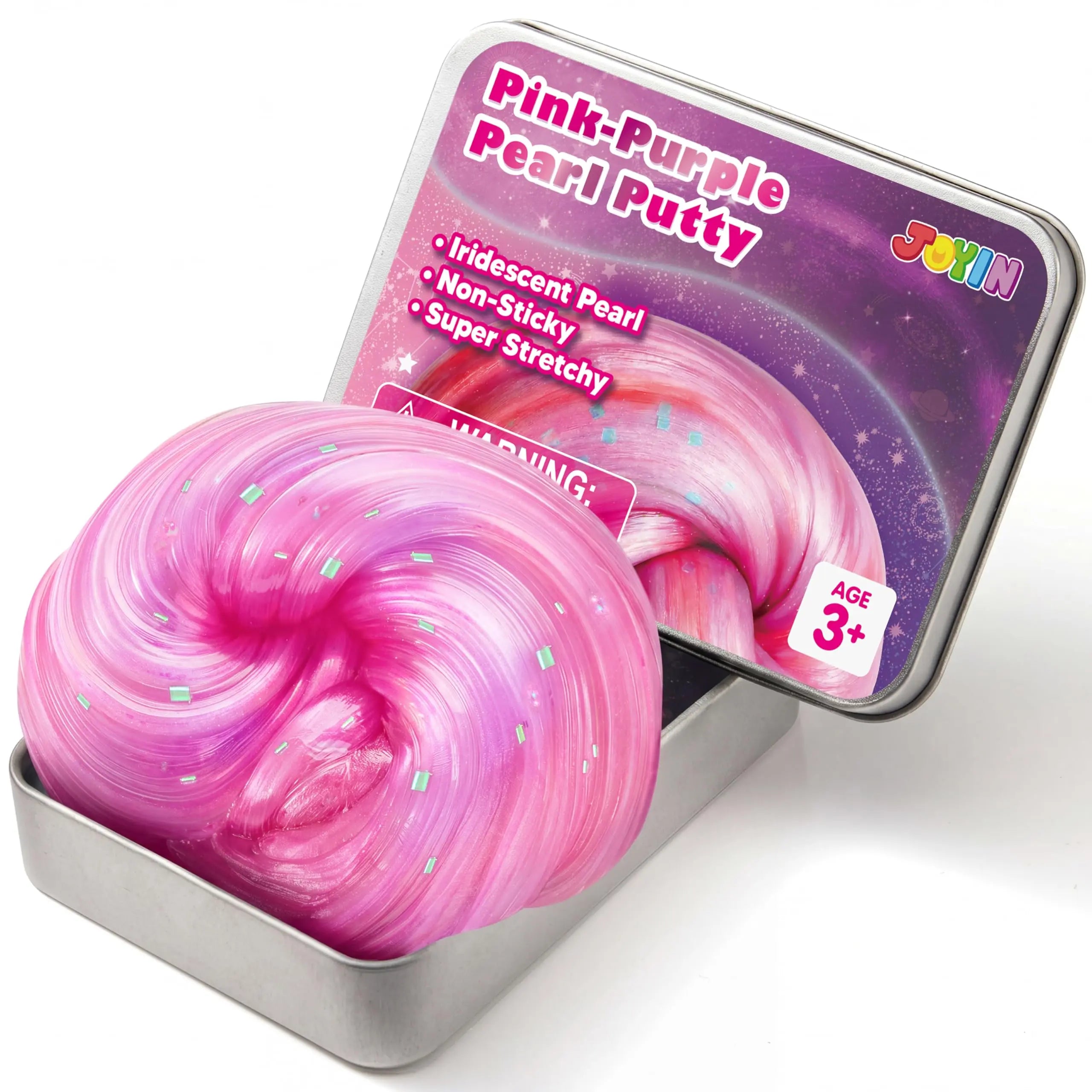 Galaxy Color-Changing Putty – 4.2oz Sensory Therapy Putty, Stretchy Fidget Toy for Kids & Adults, Stress & Anxiety Relief, Squishy Desk Toy, Party Gift