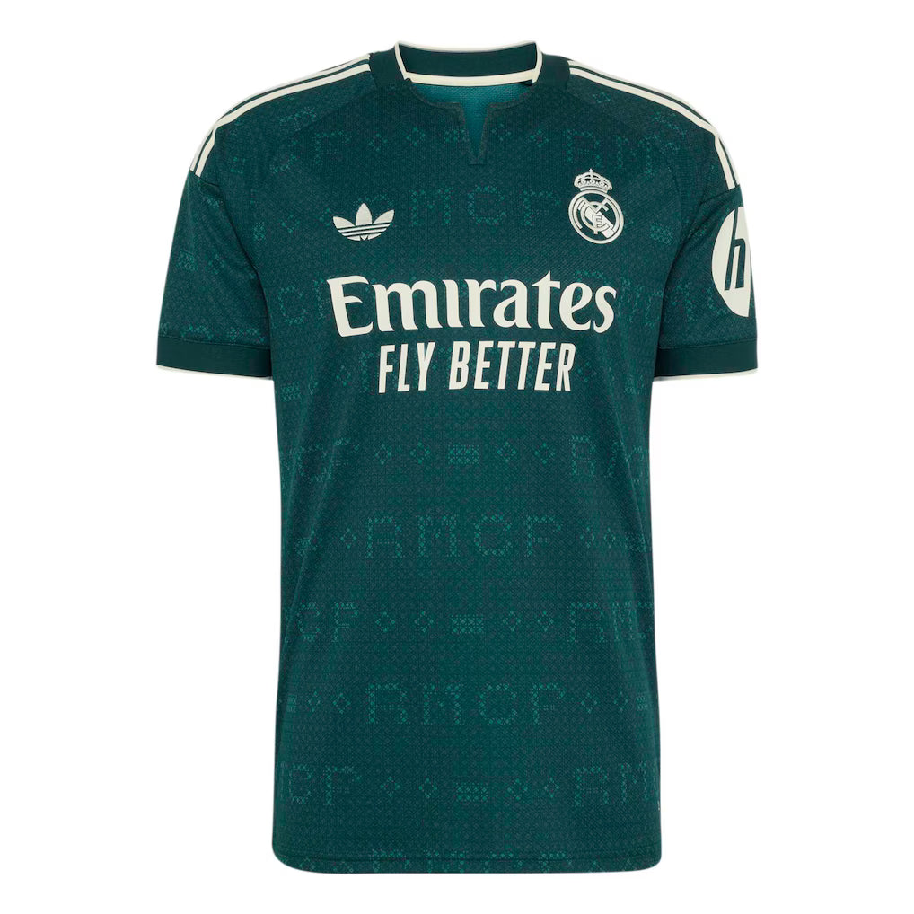 Real Madrid Away Soccer Jersey 2026/27 - Green Shirt
