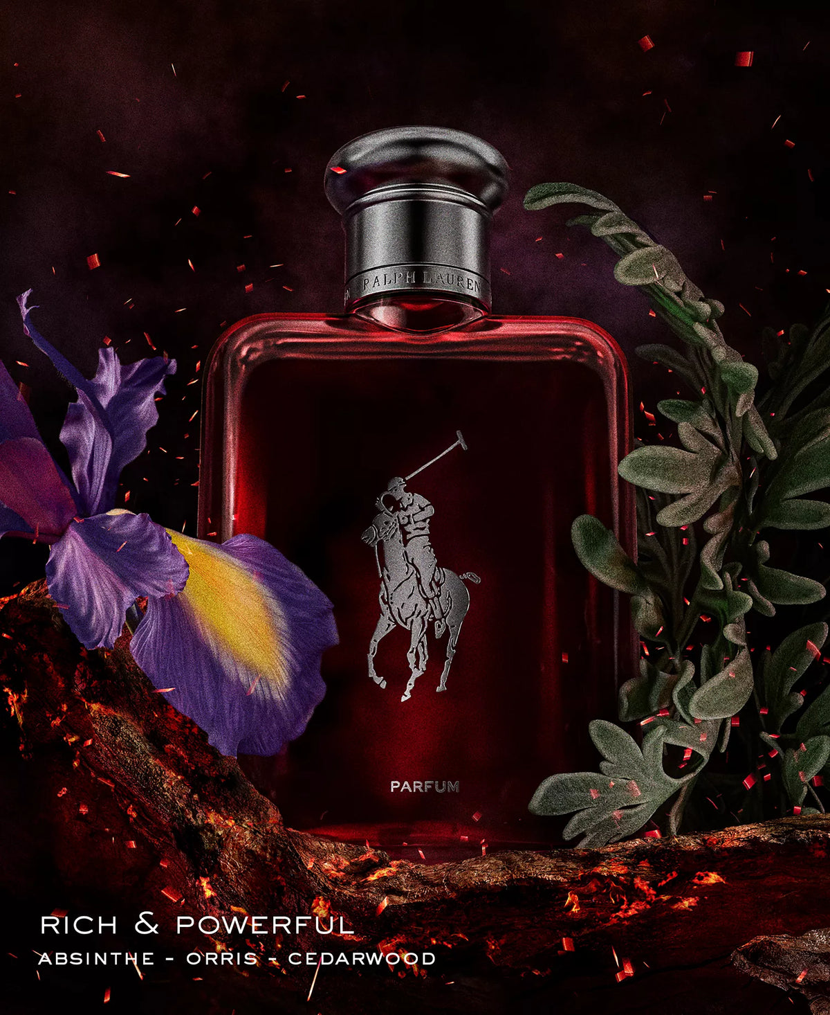 Polo Ralph Lauren Red Mens Parfum Spray 4.2oz/125ml