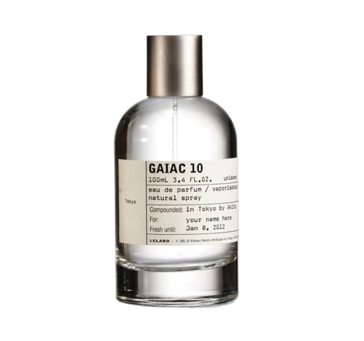 Le Labo Gaiac 10 Unisex EDP Spray 3.4oz/100ml
