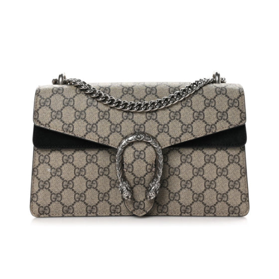 GUCCI Black Dionysus Small Shoulder Bag