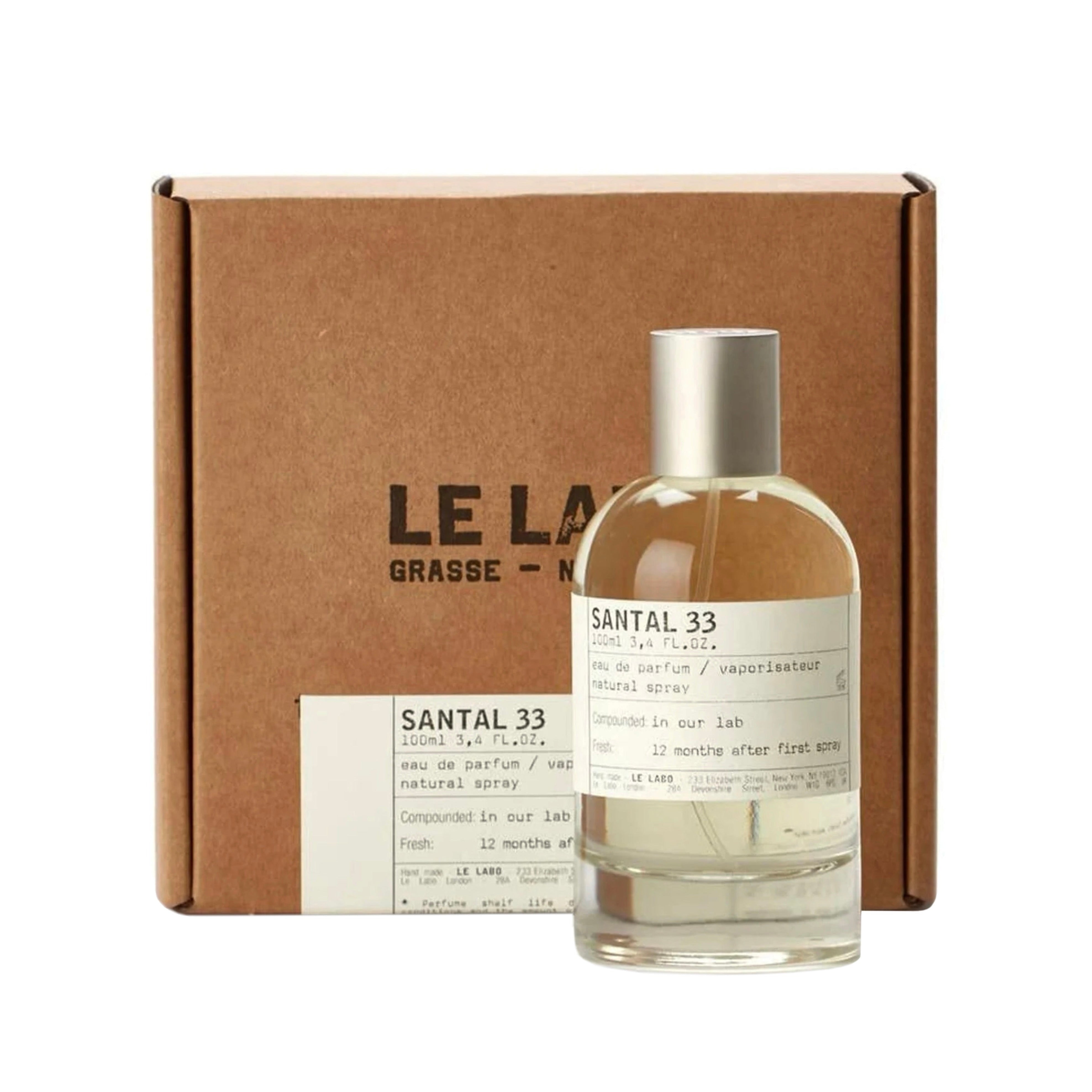 Le Labo Santal 33 Unisex EDP Spray 3.4oz/100ml