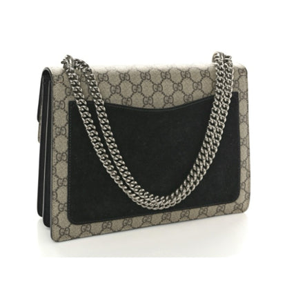 GUCCI Black Dionysus Medium Shoulder Bag