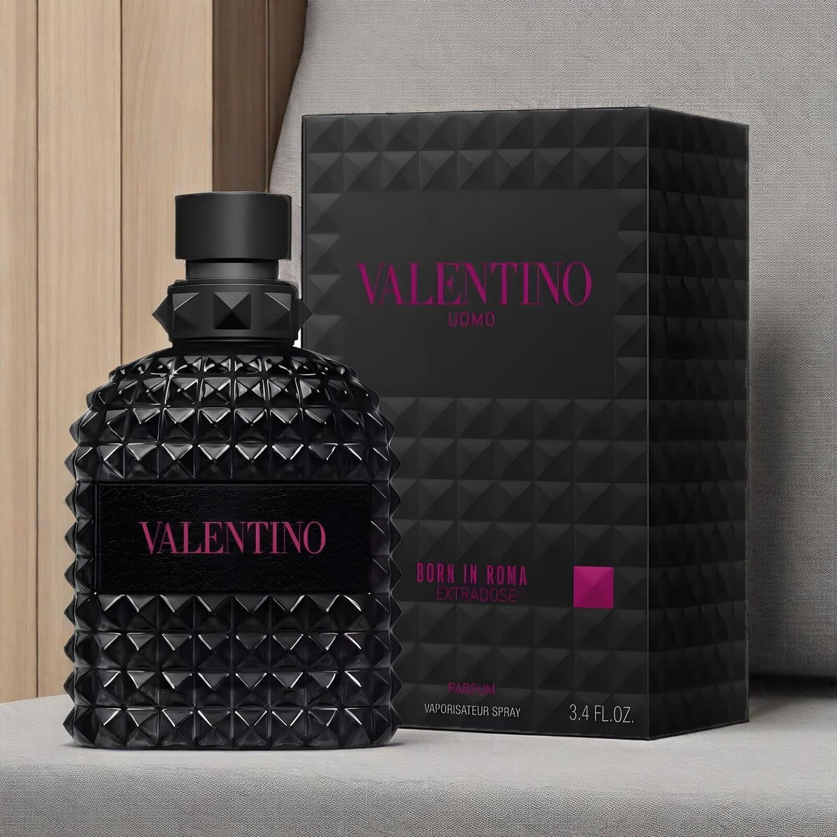 Valentino Uomo Born In Roma Extradose Mens Parfum Spray 3.4oz/100ml