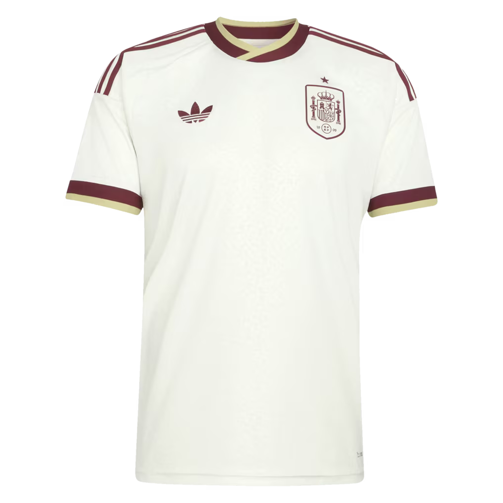Spain Away Soccer Jersey 2026 - White Shirt