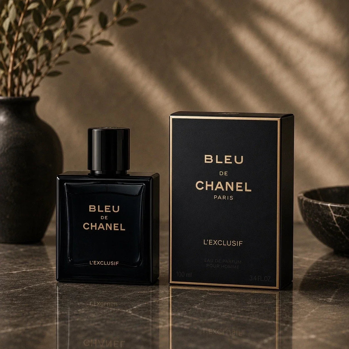 Bleu de Chanel L'Exclusif Aromatique Mens EDP Spray 3.4oz/100ml